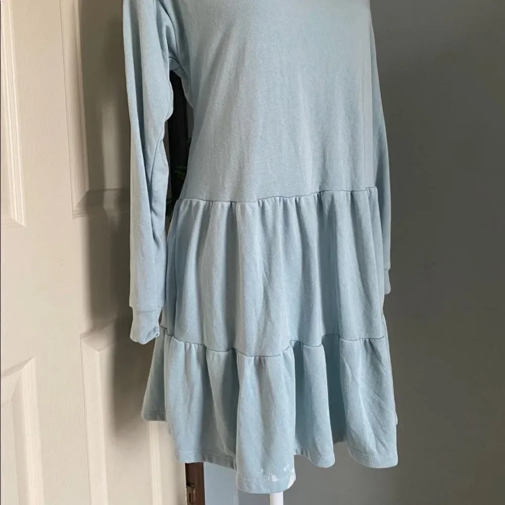 [wild fable] acid wash long sleeve sweater dress - Picture 3 of 3